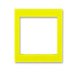 Levit® kryt rámečku s otvorem 55x55, střední 3901H-A00355 64 žlutá ABB