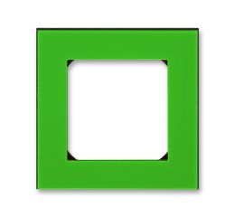 Levit® rámeček jednonásobný 3901H-A05010 67 zelená/kouřová černá ABB