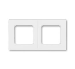 Levit® rámeček dvojnásobný,  pro vodorovnou i svislou montáž 3901H-A05020 01 bílá/ledová bílá ABB