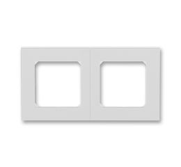 Levit® rámeček dvojnásobný, pro vodorovnou i svislou montáž 3901H-A05020 16 šedá/bílá ABB