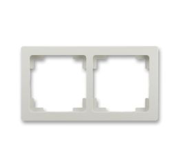 Swing®L rámeček dvojnásobný (vodorovná i svislá montáž) 3901J-A00020 S1 světle šedá ABB