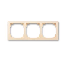 Swing®L rámeček trojnásobný (vodorovná i svislá montáž) 3901J-A00030 C1 krémová ABB
