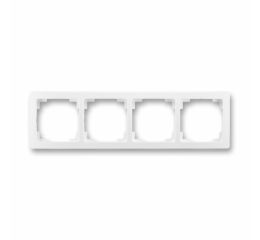 Swing®L rámeček čtyřnásobný (vodorovná i svislá montáž) 3901J-A00040 B1 jasně bílá ABB