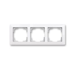 Zoni® rámeček trojnásobný pro vodorovnou i svislou montáž 3901T-A00030 500 bílá ABB