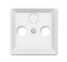 Zoni® kryt zásuvky televizní, rozhlasové (a satelitní) 5011T-A00300 500 bílá ABB