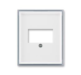 Element® kryt zásuvky komunikační přímé 5014E-A00040 04 bílá/ledová šedá ABB