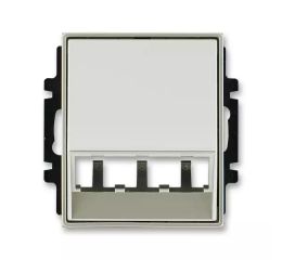 5014E-A00400 32 Kryt zásuvky komunikační (pro prvky Panduit Mini-Com) starostříbrná