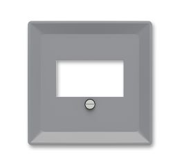 Zoni® kryt zásuvky komunikační přímé (pro HDMI, USB, VGA, USB nabíječku, reprozásuvku) 5014T-A00040 241 šedá ABB