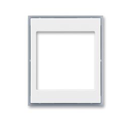 Element® kryt přístroje osvětlení s LED, přístroje AudioWorld nebo adaptéru Profil 45 5016E-A00070 04 bílá/ledová šedá ABB