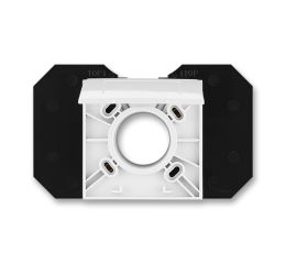 Levit® zásuvka centrálního vysavače 5530H-C67107 03 bílá/bílá ABB