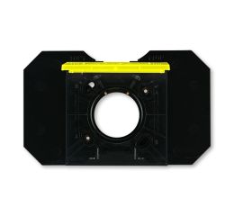 Levit® zásuvka centrálního vysávání 5530H-C67107 64 žlutá/kouřová černá ABB