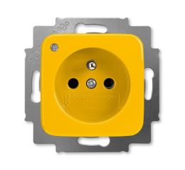 5588B-A2349Y Zásuvka se signalizací provozního stavu žlutá