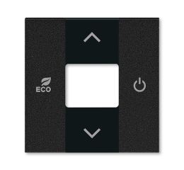 Levit M® kryt pro termostat prostorový 6220H-A03000 63 onyx ABB