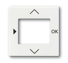 Future® linear, Solo®, Solo® carat, Busch-axcent® kryt ovladače časovacího komfortního 2CKA006430A0306 studio bílá ABB