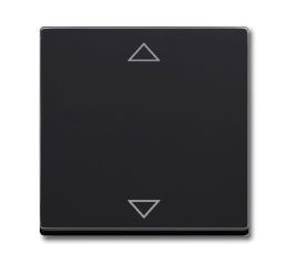 Future® linear, Solo®, Solo® carat, Busch-axcent® kryt spínače žaluziového Busch-Jalousiecontrol II 2CKA006430A0326 antracitová ABB