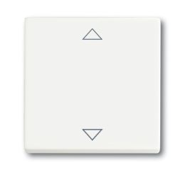 Future® linear, Busch-axcent® kryt spínače žaluziového s krátkocestným ovladačem 2CKA006430A0385 mechová bílá ABB