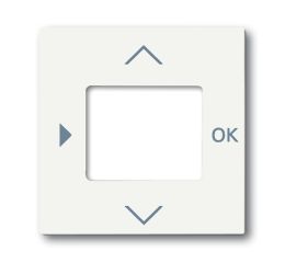 Future® linear, Busch-axcent® kryt ovladače časovacího komfortního se spínacími hodinami 2CKA006430A0388 mechová bílá ABB