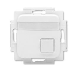 Reflex SI tlačítko signální/resetovací prosvětlené 2TKA002095G1 alpská bílá ABB