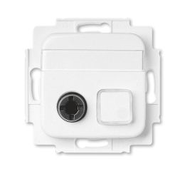 Reflex SI tlačítko signální se zdířkou Jack konektorem 2TKA002103G1 alpská bílá ABB