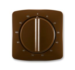 Tango® kryt ovládače časového s otočným ovladačem 3294A-A00160 H hnědá ABB