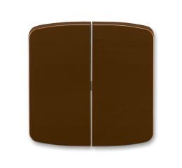 Tango® kryt spínače dělený 3558A-A652 H hnědá ABB