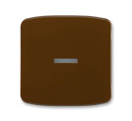 Tango® kryt spínače jednoduchý s čirým průzorem 3558A-A653 H hnědá ABB