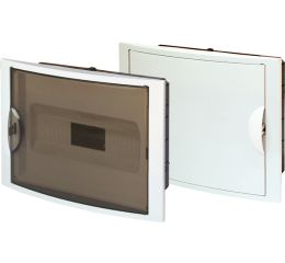 Rozvodnice 14-modulů pod omítku 1x14M RZG-Z-1T14 plastové průhledné dveře OEZ:40563