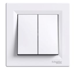 Asfora-EPH0300321 Přepínač sériový, ř.5, bílá  schneider