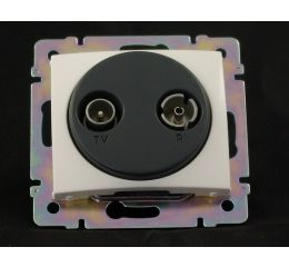 Valena zásuvka TV-RD bílá koncová 774433 Legrand