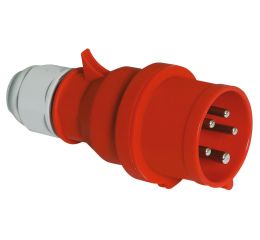 Vidlice 32A, 5pólová 400V IP44 Quick-Connect bezšroubová svorka Bals 2148