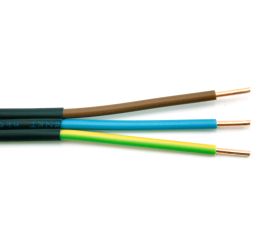 Kabel CYKYLo-J 3x1,5 (CYKYLo 3Cx1,5) žlutozelená-modrá-hnědá