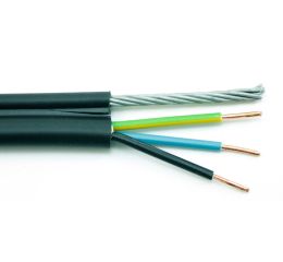 Kabel CYKYz-J 3x1,5 (3Cx1,5) závěsný samonosný měděný