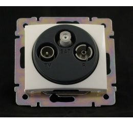 Valena zásuvka TV-RD-SAT bílá 774435 individuální Legrand