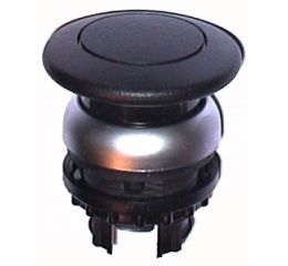 M22-DRP-S tlačítko hřibové s aretací černé