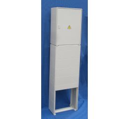 Eletroměrový pilíř ER212/NKP7P/63-QM+FV pro fotovoltaiku s vypínačem dvoutariflní třífázový elektroměr pro ČEZ, EGD (E.ON)