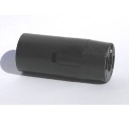 Objímka E14 nízká černá 1253-030