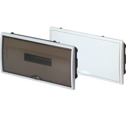 Rozvodnice 18-modulů pod omítku 1x18M RZG-Z-1S18 plastové neprůhledné dveře OEZ:40556