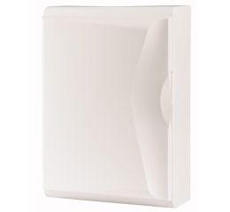 Rozvodnice  13-moduů na omítku IP40 Eaton BC-A-1/13-TW-A plastové bílé dveře, bez zadní st