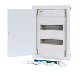 Rozvodnice 28-modulů pod omítku KLV-24UPS-F plechové bílé dveře Eaton 178816