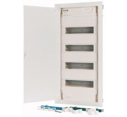 Rozvodnice  56-modulů pod omítku IP30 Eaton KLV-48UPS-F bílý plechový rámeček