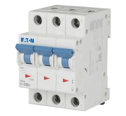 Jistič   20A,  PL7-20/3/D  (10kA) Eaton 263422