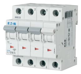 Jistič   20A,  PL7-20/3N/C (10kA) Eaton