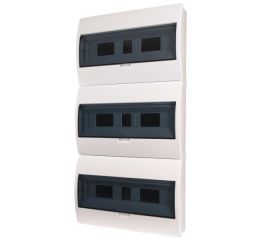 Rozvodnice  54-modulů na omítku IP40 Eaton BC-O-3/54-ECO plastová, průhledné dveře