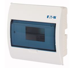 Rozvodnice   8-modulů pod omítku IP40 Eaton BC-U-1/ 8-ECO plastová průhledné dveře