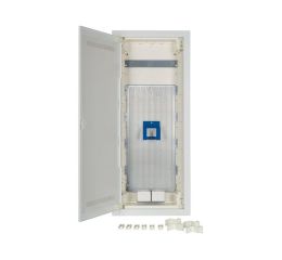 Rozvodnice 60-modulů pod omítku multimediální KLV-60UPM-W-F pro WiFi bílé plastové dveře s perforací Eaton 302422