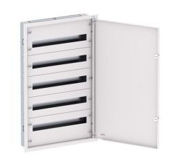 Rozvodnice 120-modulů pod omítku (5x24M) BF-U-3S-5/120-D125 třístupňová bílé ocelové dveře Eaton EP-502539