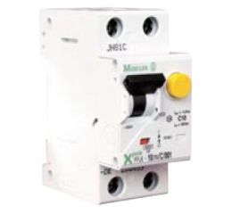 Proudový chránič s jističem 6A, PFL7- 6/1N/B/003 30mA AC dvoupólový Eaton 263430