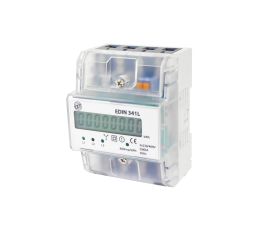 Elektroměr 3fázový/1tarifní  80A 4xmodul EDIN 341L  5- 80A LCD displej 3x230V