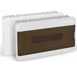 Rozvodnice  18-modulů pod omítku IP40 ELCON,  P18M.1 plastová bílé dveře