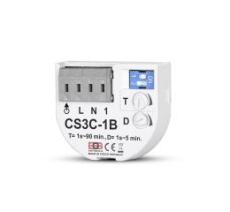 Časový spínač CS3C-1B pod vypínač k zpožděnému zapnutí a vypnutí Elektrobock 0138